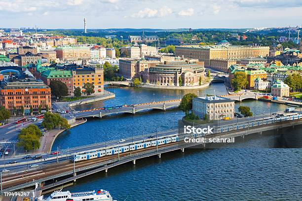 空から見た風景 Stockholm Sweden - カラー画像のストックフォトや画像を多数ご用意 - カラー画像, ガムラスタン, スウェーデン