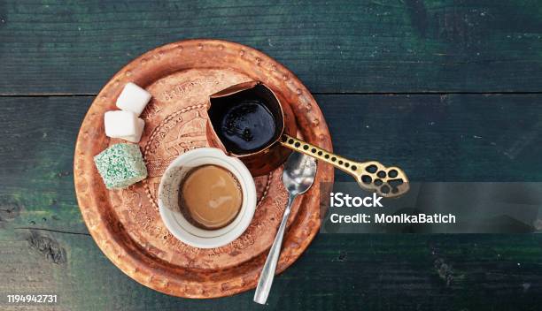 Traditional Bosnian Coffee Stock Photo - Download Image Now - Bosnia and Herzegovina, Turkish Coffee, Coffee - Drink