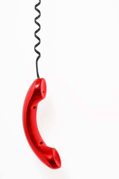 istock It was isolated by white telephone handset and spiral cable 1194955253
