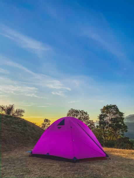 istock Tourist tent colors 1194975898