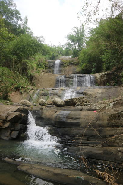 istock Looks close nangga waterfall 1194975907