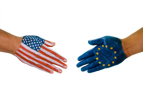 istock USA and Europe handshake 119497719