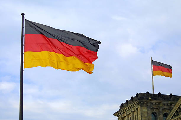 istock National flag of Germany 119498229