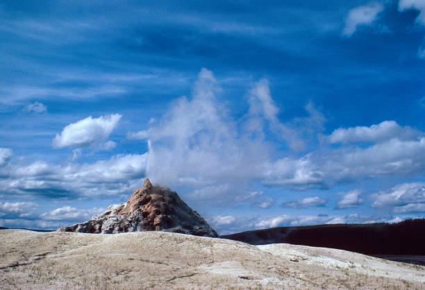 Yellowstone National Park - White Dome Geyser - 1981