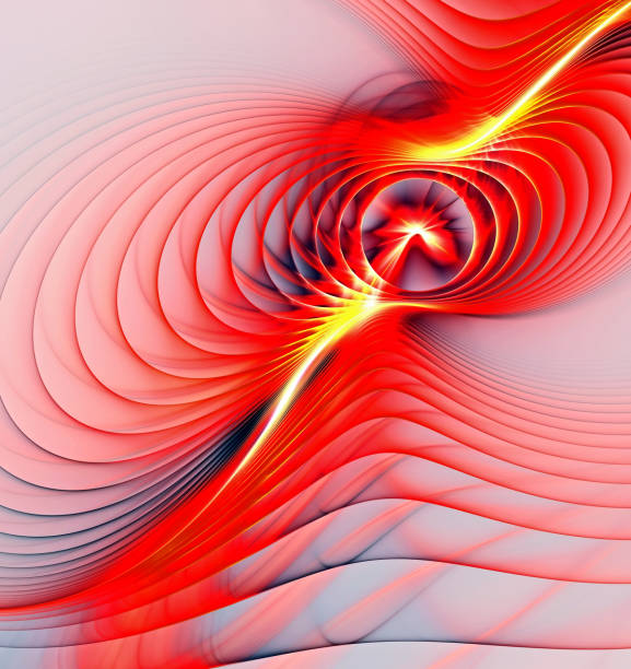 istock abstract fractal computer-generated image of multicolored curves spiraling into infinity 1194987103