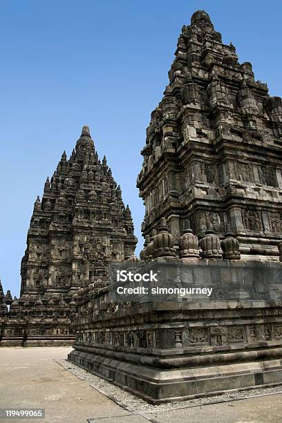 Prambanan Temples Yogyakarta Java Indonesia Stock Photo - Download Image Now - Ancient, Architecture, Asia