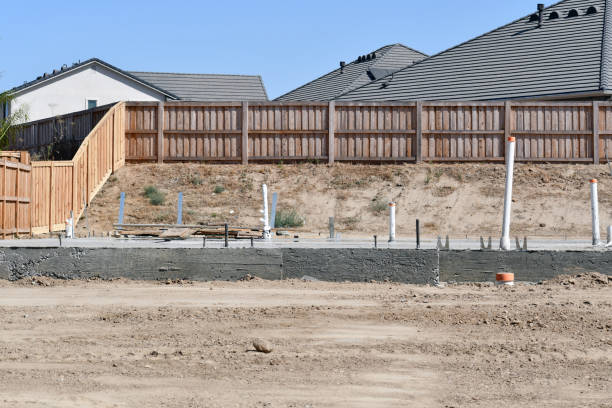 istock Foundation laid for house 1194997123