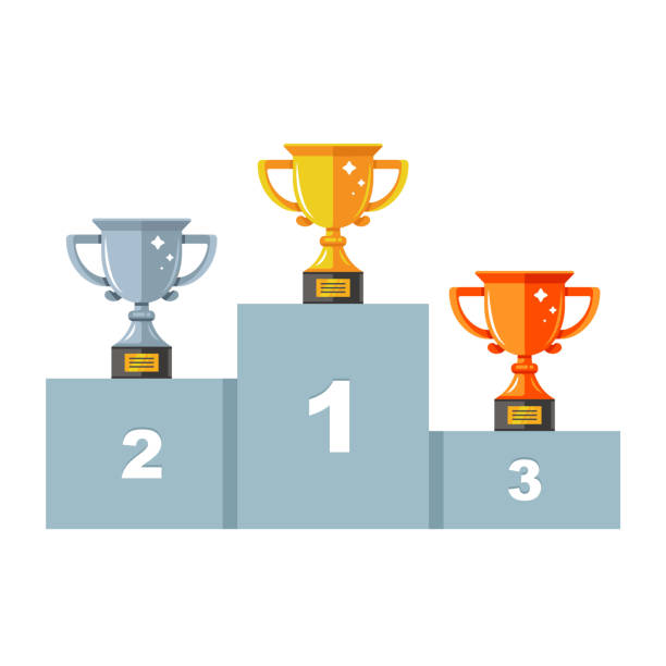 Medallas Del Primer Segundo Y Tercer Lugar Vectores Libres de Derechos - iStock Medallas Del Primer Segundo Y Tercer Lugar Vectores Libres de Derechos - iStock