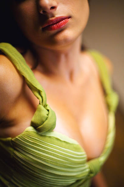 istock Woman showing cleavage 119500215