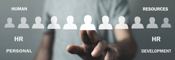 istock Human resources management and recruitment. Career development. Personal growth 1195003666
