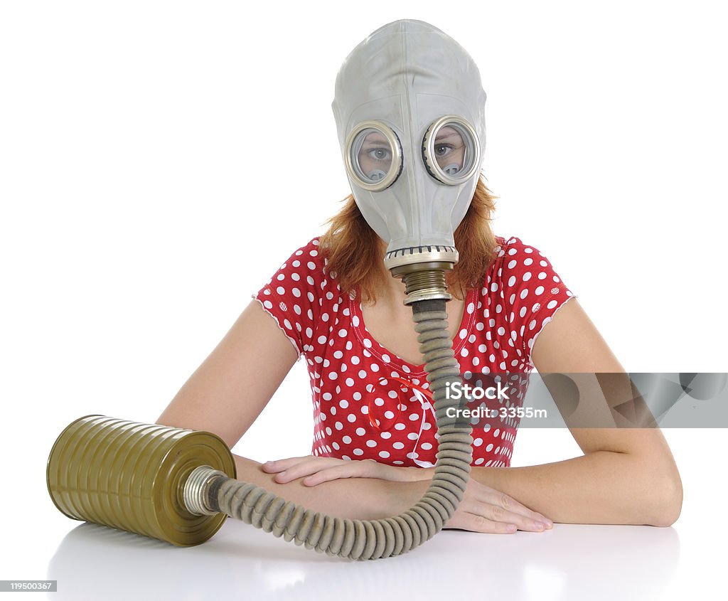 The person  with gas mask  Gas Mask Stock Photo