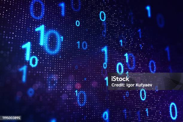 Base Coding Images Creative Blue Binary Code Background Programming And Coding Concept 3d ...
