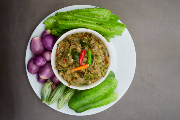 istock Thai food  Spicy vegetable salad 1195004036