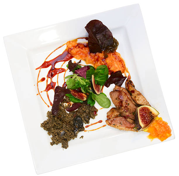 Duck breasts with figs, shallots and sherry gravy
