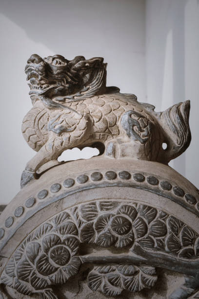 istock sculpture of Chinese lion 1195013008