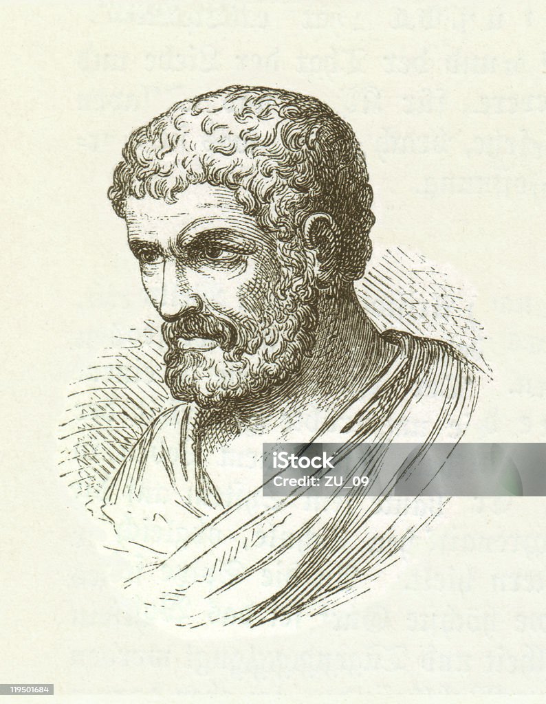 Euclid Math Photo Euclid Greek Mathematician Wood Engraving Published In 1882 Stock ...