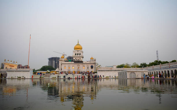 istock Inside view of Sikh temple in Delhi India, Sikh Gurudwara inside view 1195023148