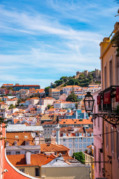istock Panoramic view of Lisbon city centre (Portugal). 1195024818