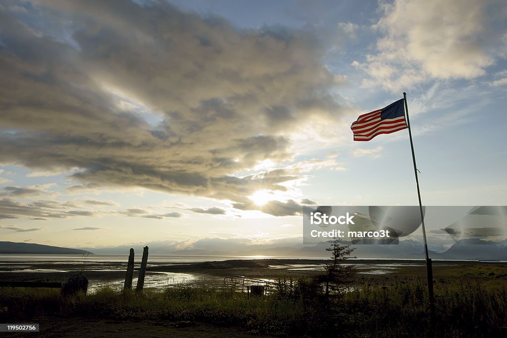 Sonnenaufgang auf Homer - Lizenzfrei Alaska - US-Bundesstaat Stock-Foto