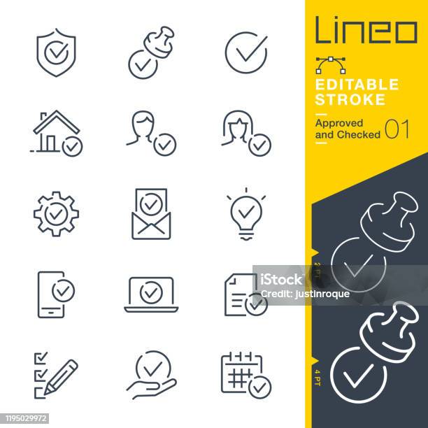 Course Héréditaire Lineo Icônes De Contour Approuvées Et Vérifiées Vecteurs libres de droits et plus d'images vectorielles de Icône