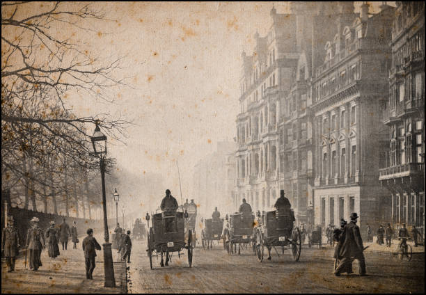 アンティーク・ロンドンの写真:ピカデリー - 1900年点のイラスト素材／クリップアート素材／マンガ素材／アイコン素材