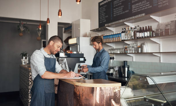 istock Preparing themselves for another busy day 1195036517