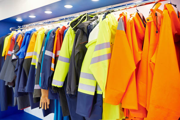 Waterproofing reflective wear for road workers