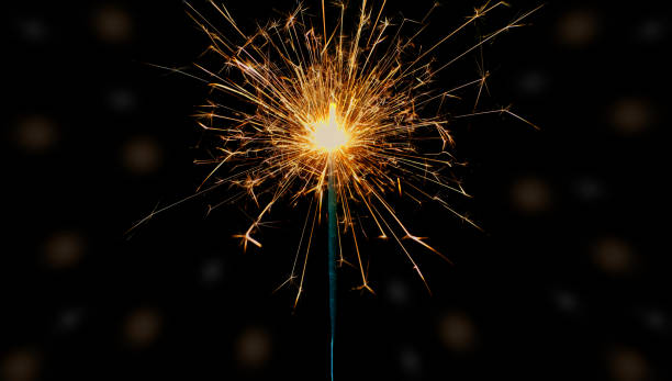 istock Bengal lights in darkness with bokeh background 1195042006