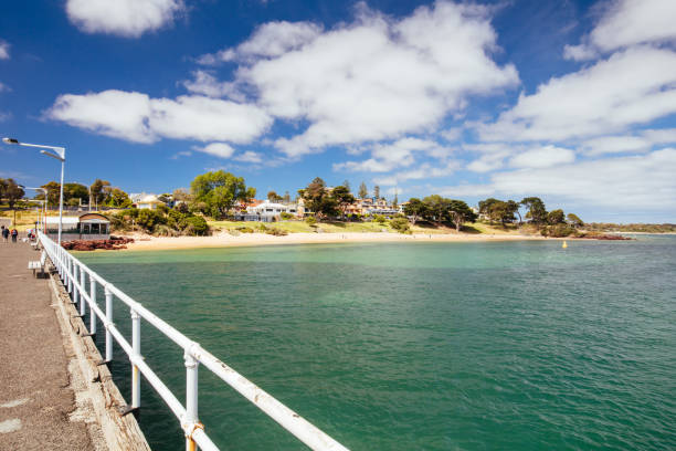 istock Cowes Foreshore on Philip Island in Australia 1195048295