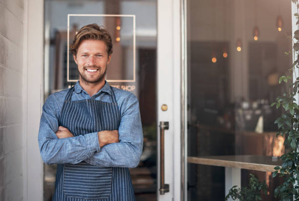 istock Managing his dream business 1195052813