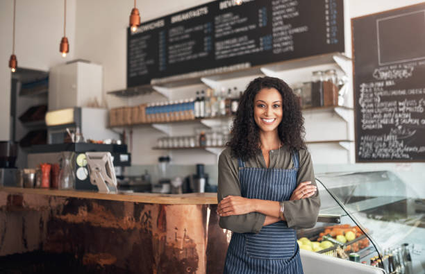 istock Welcome to your local cafe 1195053379