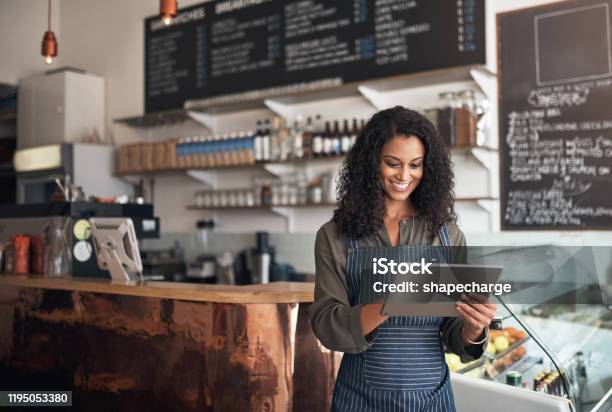 Technology Allows Me To Simplify All My Business Operations Stock Photo - Download Image Now