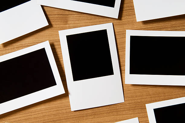 istock Designer concept - blank photo frames for your photos 119505540