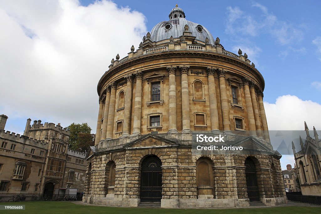 Radcliffe Camera  Adult Student Stock Photo