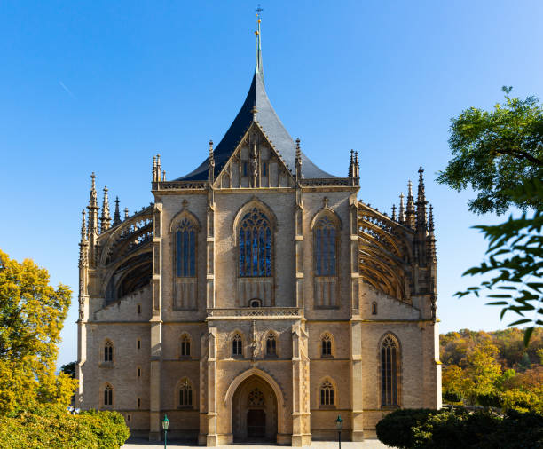 istock Saint Barbara Cathedral. Kutna Hora. Czech Republic 1195070867