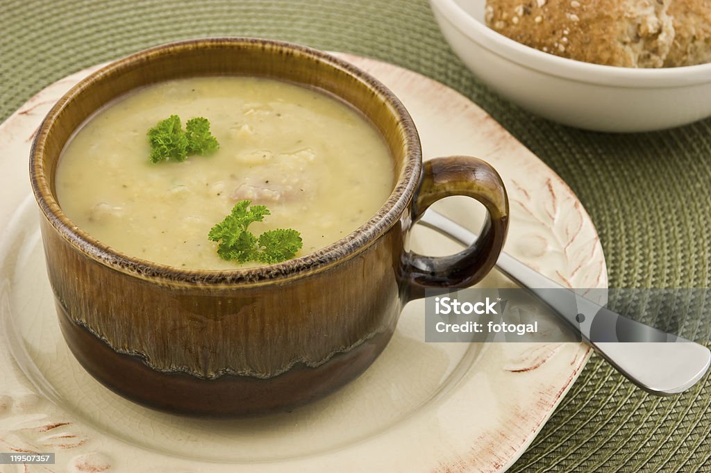 Hearty soup  American Culture Stock Photo
