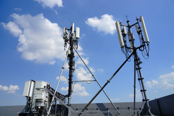 istock Panel antennas of 2G,3G,4G and 5G 1195074206