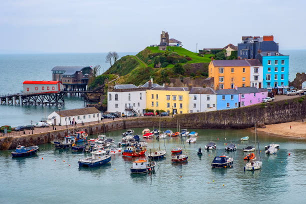istock Tenby, Wales, UK 1195074668