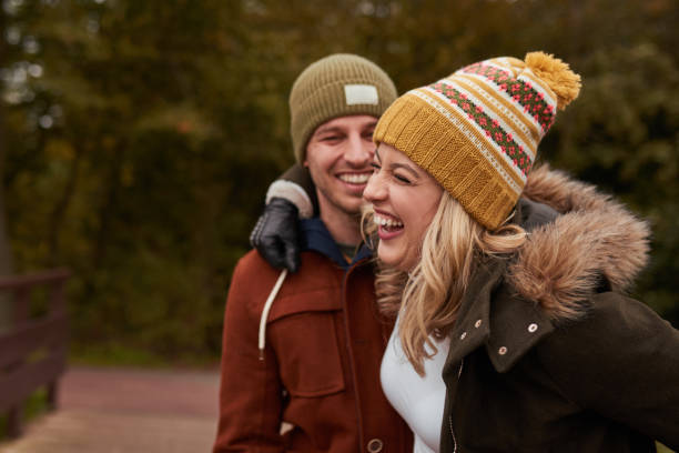 istock He does a good job at making her laugh 1195079178