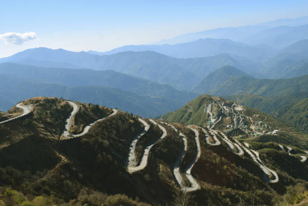 istock Popular silk route of Sikkim,India 1195082978