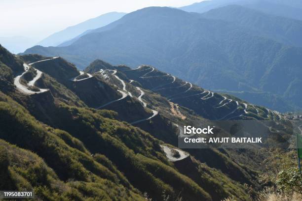 Silk Route Of Sikkimindia Connect China Stock Photo - Download Image Now - Beauty, China - East Asia, Curve