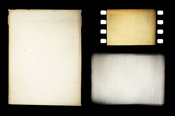istock Set of grungy different film frames. 119510433
