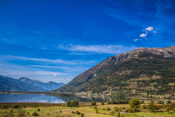 View Of Lake Plav (Plavsko Jezero) - Montenegro, Europe