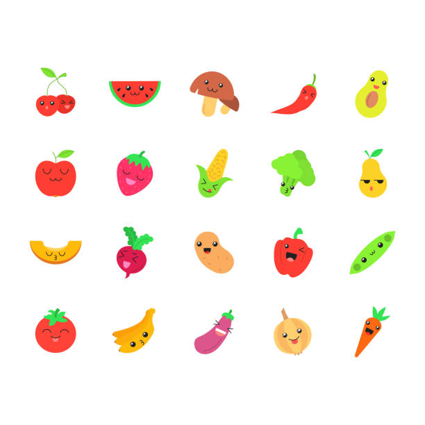 Ilustración de Verduras Y Frutas Lindo Kawaii Diseño Plano Largos Personajes De Sombra Conjunto y más Vectores Libres de Derechos de Aguacate - iStock Ilustración de Verduras Y Frutas Lindo Kawaii Diseño Plano Largos Personajes De Sombra Conjunto y más Vectores Libres de Derechos de Aguacate - iStock