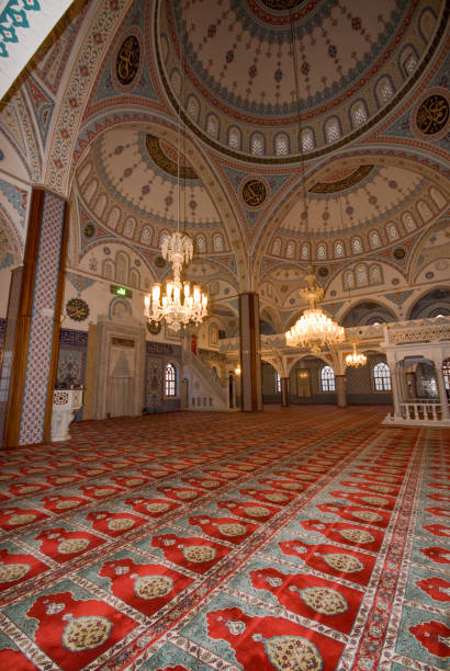 istock İnterior of Manavgat kulliye mosque 1195111067