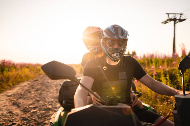 istock Couple on an off road adventure 1195115509