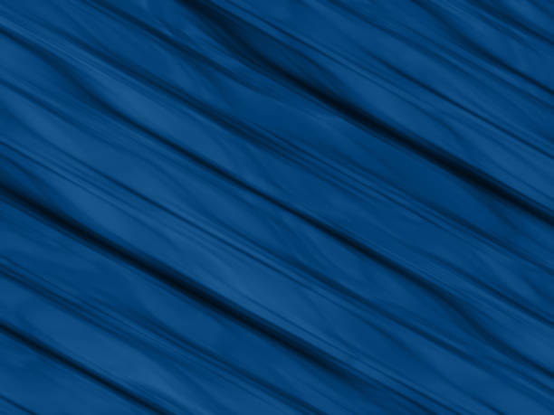 istock Blue Classic Abstract Wood Grain Wave Pattern Plank Texture Background Trendy Color of Year 2020 Fine Fractal Art 1195116225