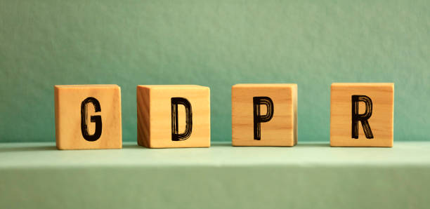 Close-Up Of Gdpr Text On Toy Blocks