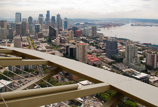 Seattle Downtown stock photo