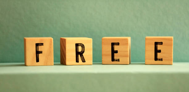 istock Close-Up Of Free Text On Block 1195120887